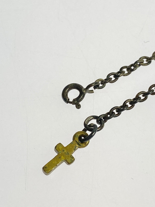 【中古品】【メンズ/レディース】 AMP JAPAN アンプジャパン エジプシャンクロス ネックレス アクセサリー アンティーク アンク レイヤード シルバー 192-260830-em-42-min カラー：ゴールドブラウン 万代Net店