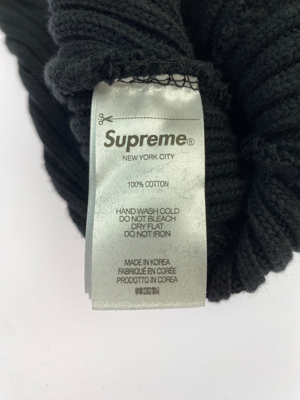 【中古品】【メンズ/レディース】 SUPREME シュプリーム 26SS OVERDYED BEANIE 26エスエス オーバーダイド ビーニー 帽子 ニットキャップ 185-260830-em-59-min サイズ：free カラー：ブラック 万代Net店