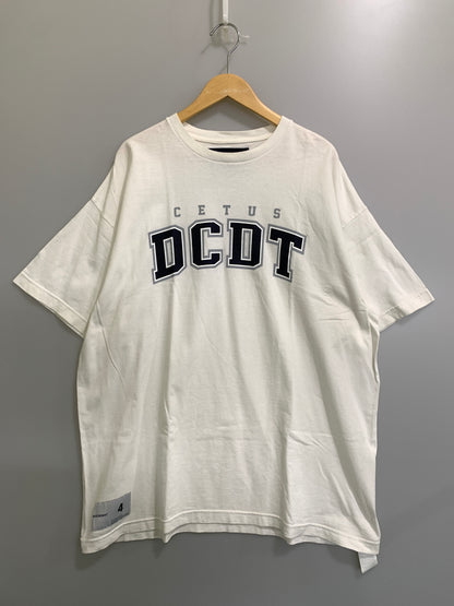 【中古品】【メンズ】 DESCENDANT ディセンダント CETUS シータス SS TEE 半袖 Tシャツ ティー ショートスリーブ 142-260829-hu-15-min サイズ：4 カラー：ホワイト 万代Net店