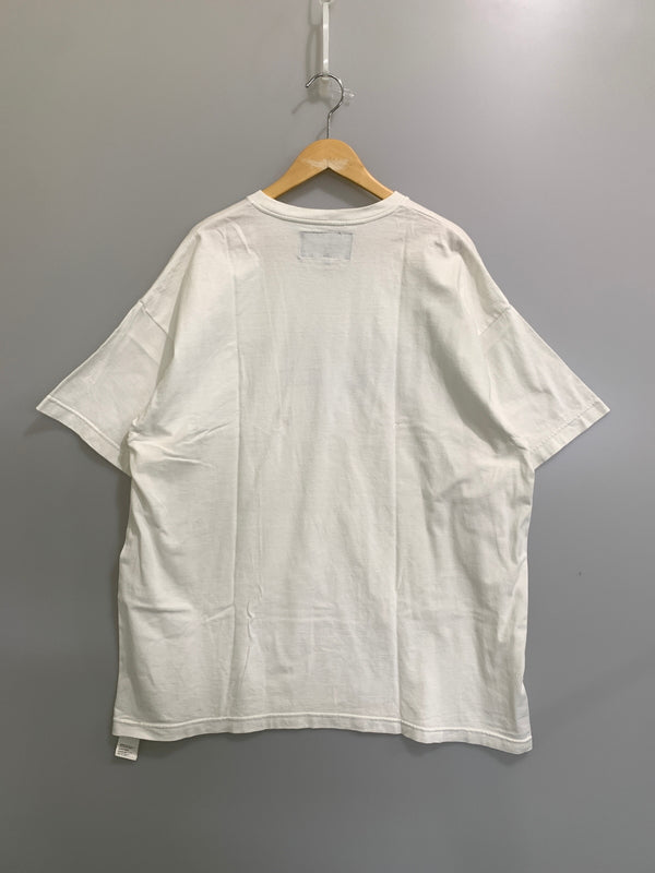 【中古品】【メンズ】 DESCENDANT ディセンダント CETUS シータス SS TEE 半袖 Tシャツ ティー ショートスリーブ 142-260829-hu-15-min サイズ：4 カラー：ホワイト 万代Net店
