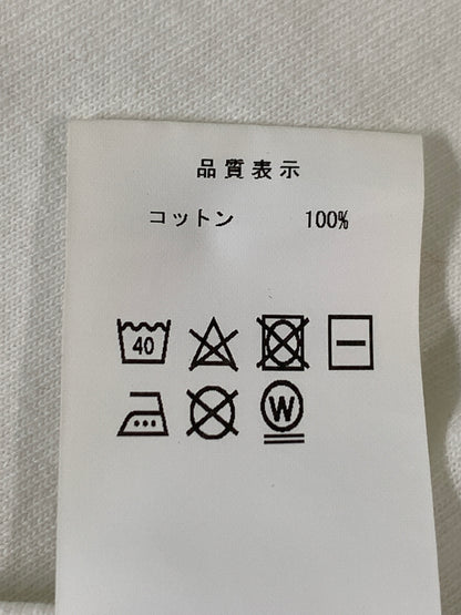 【中古品】【メンズ】 DESCENDANT ディセンダント CETUS シータス SS TEE 半袖 Tシャツ ティー ショートスリーブ 142-260829-hu-15-min サイズ：4 カラー：ホワイト 万代Net店