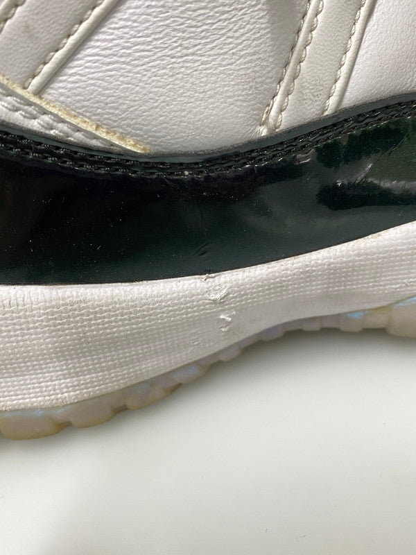 【中古品】【メンズ】 NIKE ナイキ AIR JORDAN 11 LOW 528895-145 エアジョーダン11 レトロ ロー イリディセント スニーカー メンズ シューズ 靴 160-260830-em-20-min サイズ：27.0cm カラー：ホワイト/ブラック 万代Net店