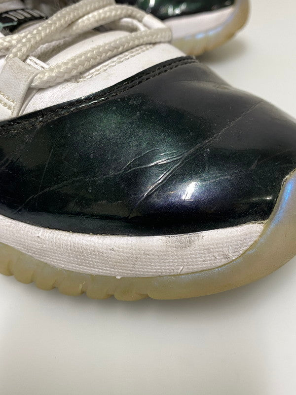 【中古品】【メンズ】 NIKE ナイキ AIR JORDAN 11 LOW 528895-145 エアジョーダン11 レトロ ロー イリディセント スニーカー メンズ シューズ 靴 160-260830-em-20-min サイズ：27.0cm カラー：ホワイト/ブラック 万代Net店