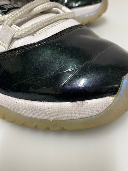 【中古品】【メンズ】 NIKE ナイキ AIR JORDAN 11 LOW 528895-145 エアジョーダン11 レトロ ロー イリディセント スニーカー メンズ シューズ 靴 160-260830-em-20-min サイズ：27.0cm カラー：ホワイト/ブラック 万代Net店