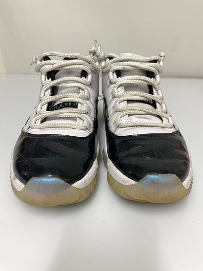 【中古品】【メンズ】 NIKE ナイキ AIR JORDAN 11 LOW 528895-145 エアジョーダン11 レトロ ロー イリディセント スニーカー メンズ シューズ 靴 160-260830-em-20-min サイズ：27.0cm カラー：ホワイト/ブラック 万代Net店