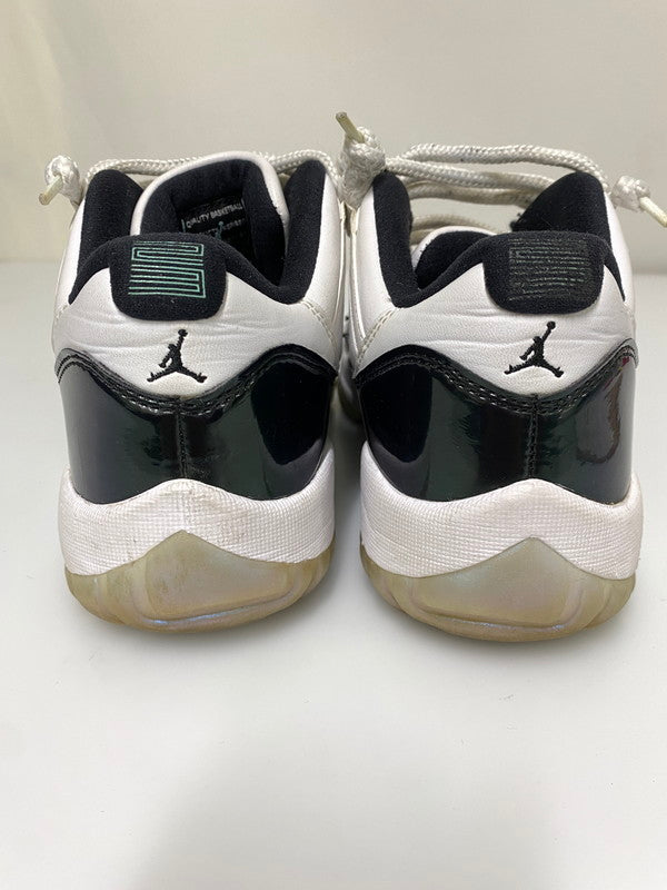 【中古品】【メンズ】 NIKE ナイキ AIR JORDAN 11 LOW 528895-145 エアジョーダン11 レトロ ロー イリディセント スニーカー メンズ シューズ 靴 160-260830-em-20-min サイズ：27.0cm カラー：ホワイト/ブラック 万代Net店