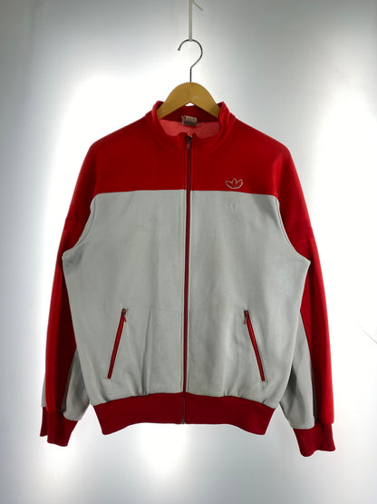 【現状渡し品】【メンズ】 ADIDAS アディダス TRACK JACKET トラックジャケット メンズ 長袖 ジャージ ジップアップ ライトアウター 146-260904-em-46-min サイズ：5 カラー：レッド/グレー 万代Net店