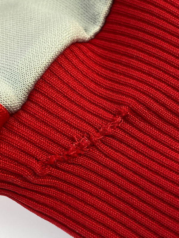 【現状渡し品】【メンズ】 ADIDAS アディダス TRACK JACKET トラックジャケット メンズ 長袖 ジャージ ジップアップ ライトアウター 146-260904-em-46-min サイズ：5 カラー：レッド/グレー 万代Net店