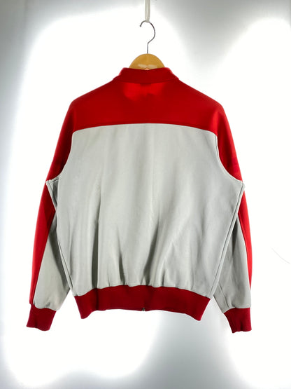 【現状渡し品】【メンズ】 ADIDAS アディダス TRACK JACKET トラックジャケット メンズ 長袖 ジャージ ジップアップ ライトアウター 146-260904-em-46-min サイズ：5 カラー：レッド/グレー 万代Net店