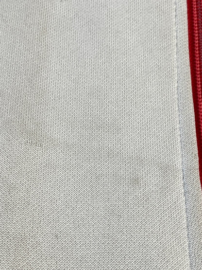 【現状渡し品】【メンズ】 ADIDAS アディダス TRACK JACKET トラックジャケット メンズ 長袖 ジャージ ジップアップ ライトアウター 146-260904-em-46-min サイズ：5 カラー：レッド/グレー 万代Net店