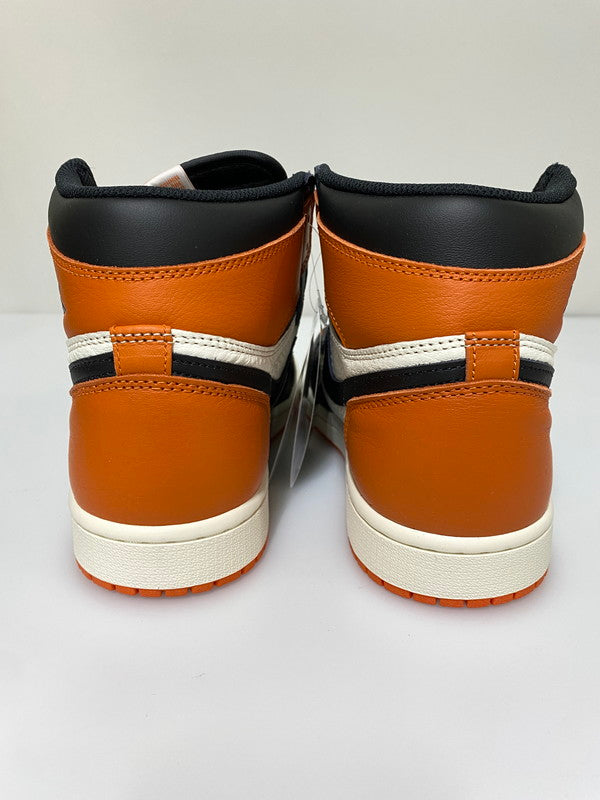 【中古美品】【メンズ】 NIKE ナイキ AIR JORDAN 1 RETRO HIGH OG DZ5485-008 エアジョーダン1 レトロ ハイ OG シャッタードバックボード (2025) スニーカー メンズ シューズ 靴 160-260830-em-23-min サイズ：27.5cm カラー：BLACK/BLACK-SAIL STARFISH 万代Net店