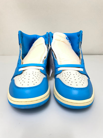 【中古美品】【メンズ】 NIKE ナイキ AIR JORDAN 1 RETRO HIGH OG UNC REIMAGINED DZ5485-402 エアジョーダン1 レトロ ハイ OG UNC リイマジンド スニーカー メンズ シューズ 靴 160-260830-em-21-min サイズ：27.5cm カラー：ダークパウダーブルー／セイル 万代Net店