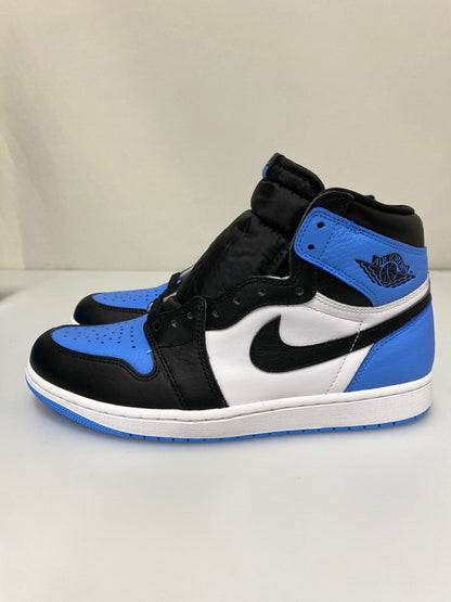 【中古品】【メンズ】 NIKE ナイキ AIR JORDAN 1 RETRO HIGH OG DZ5485-400 エアジョーダン1 レトロ ハイ OG スニーカー メンズ シューズ 靴 160-260830-em-22-min サイズ：27.5cm カラー：UNIVERSITY BLUE UNC TOE 万代Net店