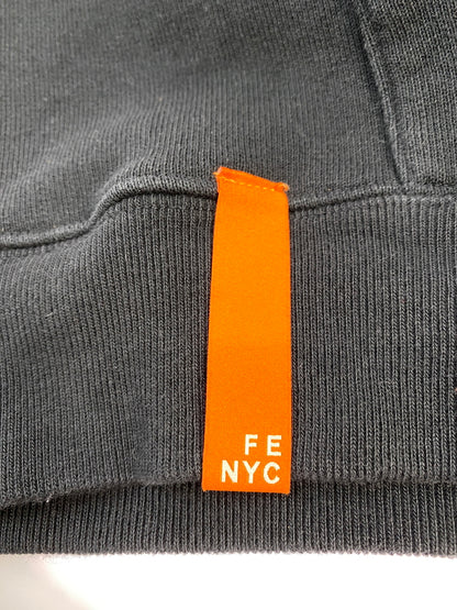 【中古品】【メンズ】 FISHS EDDY フィッシュ エディ LOGO HOODIE ロゴ フーディー メンズ トップス パーカー 147-260901-em-22-min サイズ：M カラー：ブラック 万代Net店