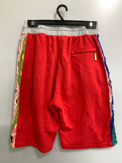 【中古品】【メンズ】 COOGI クージー SWEAT SHORTS スウェット ショーツ ハーフパンツ ボトムス 157-260830-hu-16-min サイズ：L カラー：グリーン/ブルー/レッド 万代Net店