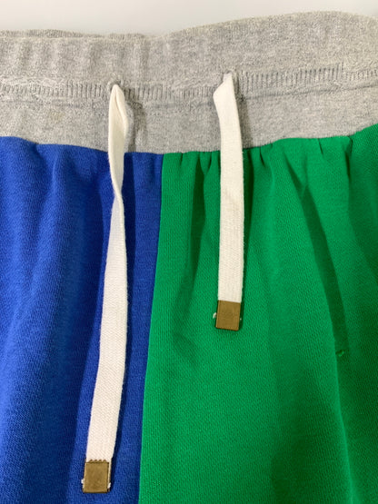 【中古品】【メンズ】 COOGI クージー SWEAT SHORTS スウェット ショーツ ハーフパンツ ボトムス 157-260830-hu-16-min サイズ：L カラー：グリーン/ブルー/レッド 万代Net店