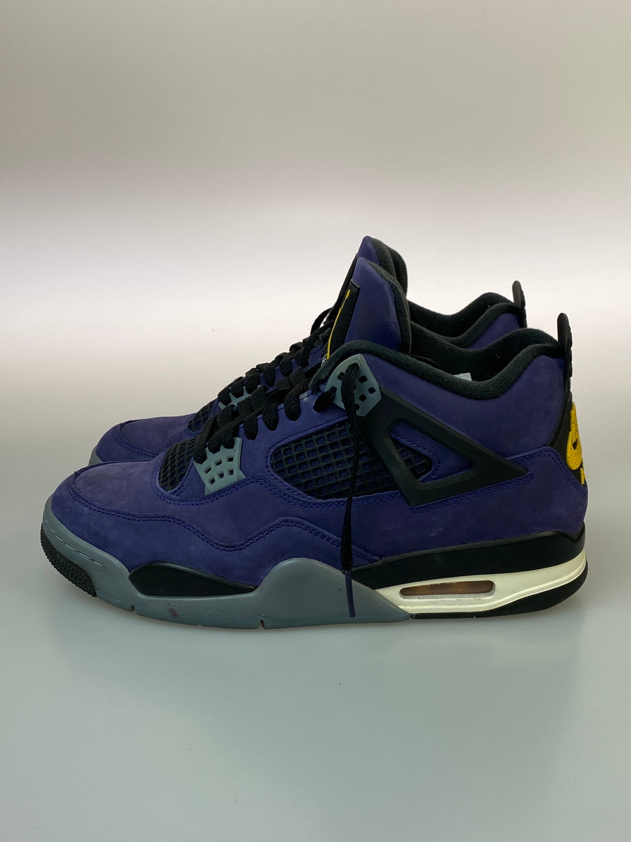【中古品】【メンズ】 NIKE ナイキ AIR JORDAN 4 RETRO OG LAKERS FV5029-500 エアジョーダン4 レトロ OG レイカーズ スニーカー メンズ シューズ 靴 160-260830-em-38-min サイズ：26.5cm カラー：インペリアルパープル/ブラック/イエロー 万代Net店