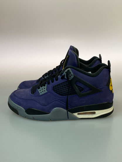 【中古品】【メンズ】 NIKE ナイキ AIR JORDAN 4 RETRO OG LAKERS FV5029-500 エアジョーダン4 レトロ OG レイカーズ スニーカー メンズ シューズ 靴 160-260830-em-38-min サイズ：26.5cm カラー：インペリアルパープル/ブラック/イエロー 万代Net店