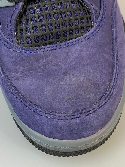 【中古品】【メンズ】 NIKE ナイキ AIR JORDAN 4 RETRO OG LAKERS FV5029-500 エアジョーダン4 レトロ OG レイカーズ スニーカー メンズ シューズ 靴 160-260830-em-38-min サイズ：26.5cm カラー：インペリアルパープル/ブラック/イエロー 万代Net店