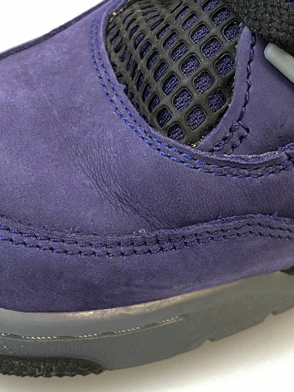 【中古品】【メンズ】 NIKE ナイキ AIR JORDAN 4 RETRO OG LAKERS FV5029-500 エアジョーダン4 レトロ OG レイカーズ スニーカー メンズ シューズ 靴 160-260830-em-38-min サイズ：26.5cm カラー：インペリアルパープル/ブラック/イエロー 万代Net店
