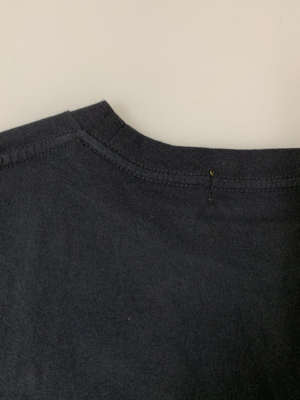 【中古品】【メンズ】 HYSTERIC GLAMOUR ヒステリックグラマー HYSTERIC QUEEN OVERSIZED T-SHIRT ヒステリック クイーン オーバーサイズド ティーシャツ 01253CL04 Tシャツ ロングスリーブ 長袖 140-260830-hu-06-min サイズ：FREE カラー：ブラック 万代Net店