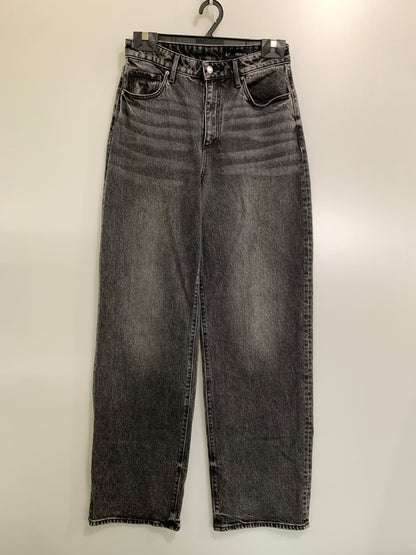 【中古品】【メンズ】 ARMANI EXCHANGE アルマーニエクスチェンジ BLACK DENIM PANTS ブラック デニム パンツ ボトムス ジーパン 152-260830-hu-13-min サイズ：28 カラー：ブラックインディゴ 万代Net店