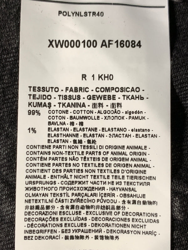 【中古品】【メンズ】 ARMANI EXCHANGE アルマーニエクスチェンジ BLACK DENIM PANTS ブラック デニム パンツ ボトムス ジーパン 152-260830-hu-13-min サイズ：28 カラー：ブラックインディゴ 万代Net店