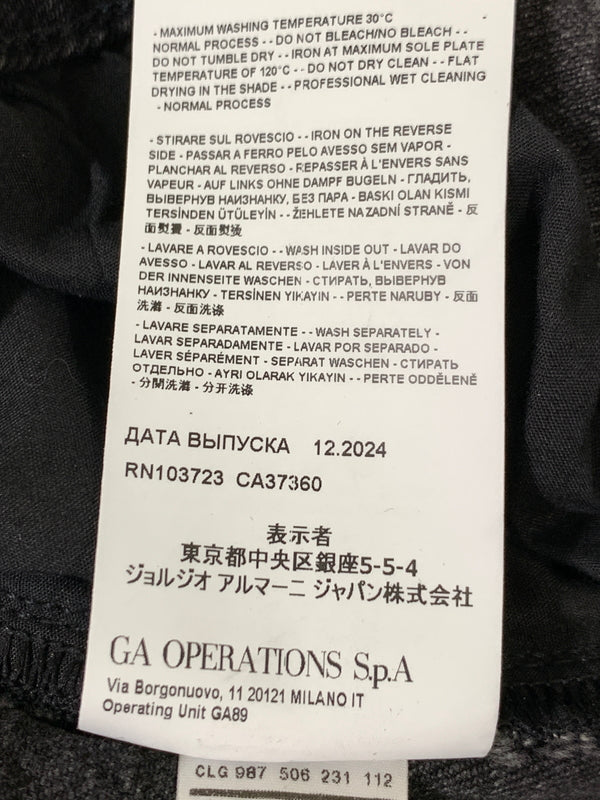 【中古品】【メンズ】 ARMANI EXCHANGE アルマーニエクスチェンジ BLACK DENIM PANTS ブラック デニム パンツ ボトムス ジーパン 152-260830-hu-13-min サイズ：28 カラー：ブラックインディゴ 万代Net店