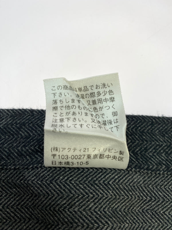 【中古品】【メンズ】 POLO RALPH LAUREN ポロ ラルフローレン LOWELL SPORT SHIRT ロウェル スポーツ シャツ 長袖 シャツ ロングスリーブ 146-260830-hu-40-min サイズ：L カラー：ダークグレー 万代Net店