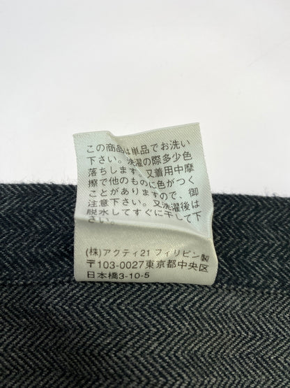 【中古品】【メンズ】 POLO RALPH LAUREN ポロ ラルフローレン LOWELL SPORT SHIRT ロウェル スポーツ シャツ 長袖 シャツ ロングスリーブ 146-260830-hu-40-min サイズ：L カラー：ダークグレー 万代Net店