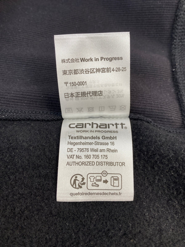 【中古品】【メンズ】 CARHARTT WIP カーハート WIP AMERICAN SCRIPT JACKET アメリカン スクリプト ジャケット 長袖 ロングスリーブ トップス 142-260830-hu-36-min サイズ：XL カラー：ブラック 万代Net店
