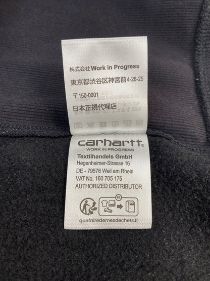 【中古品】【メンズ】 CARHARTT WIP カーハート WIP AMERICAN SCRIPT JACKET アメリカン スクリプト ジャケット 長袖 ロングスリーブ トップス 142-260830-hu-36-min サイズ：XL カラー：ブラック 万代Net店