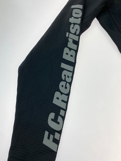 【中古品】【メンズ】 F.C.R.B. エフシーアールビー UNDER LAYER HIGHNECK TOP アンダー レイヤー ハイネック トップ FCRB-242077 トップス 142-260830-hu-34-min サイズ：L カラー：ブラック 万代Net店