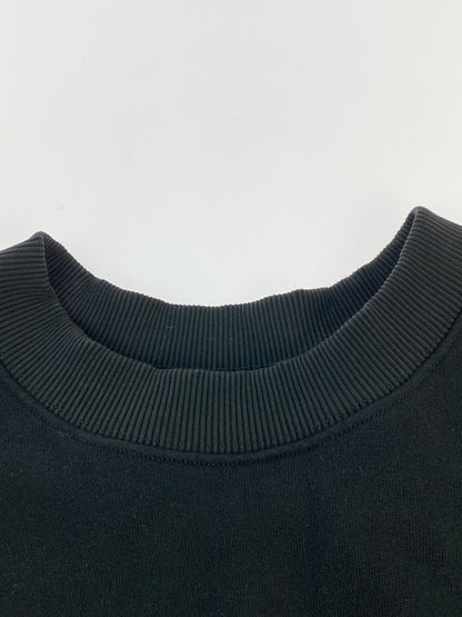 【中古品】【メンズ】 1017 ALYX 95M LOGO SWEATSHIRT ロゴ スウェット シャツ トレーナー 長袖 ロングスリーブ 142-260830-hu-35-min サイズ：M カラー：ブラック 万代Net店