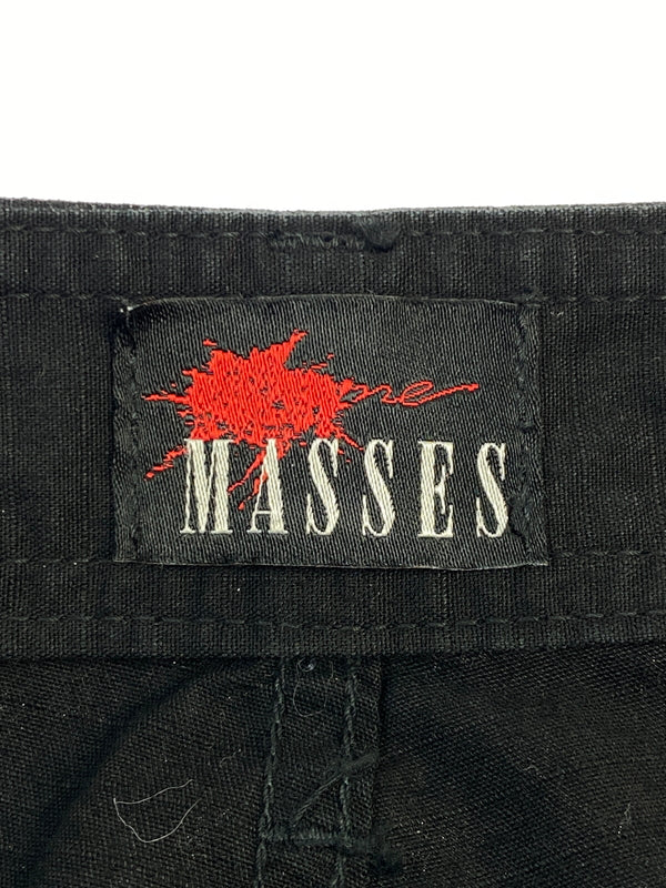 【中古品】【メンズ】 MASSES マシス CARGO PANTS カーゴ パンツ ボトムス 153-260830-hu-46-min サイズ：表記消え 不明 カラー：ブラック 万代Net店