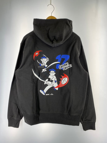 【中古品】【メンズ】 FREAK'S STORE×SKATER JOHN フリークスストア スケータージョン 大谷翔平 HOODIE フーディ パーカー トップス 147-260830-hu-42-min サイズ：L カラー：チャコール 万代Net店