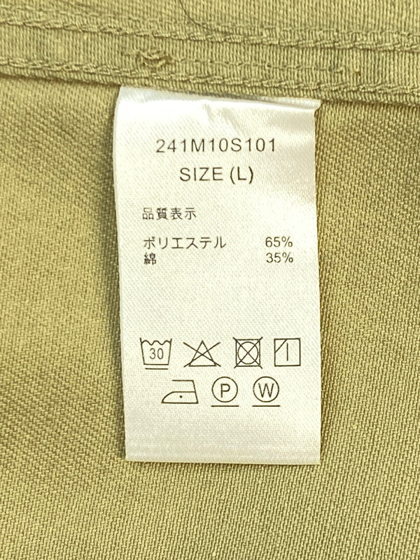 【中古品】【メンズ】 SAPEUR×DICKIES サプール ディッキーズ COTTON TRUCKER JACKET コットン トラッカー ジャケット 241M10S101 上着 アウター 142-260830-hu-33-min サイズ：L カラー：ベージュ 万代Net店