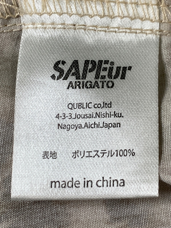 【中古品】【メンズ】 SAPEUR サプール 大鷹 S S SHIRT ショートスリーブ シャツ 半袖 シャツ 142-260830-hu-17-min サイズ：XXL カラー：ブラウン/ネイビー 万代Net店