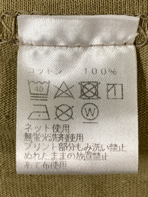 【中古品】【メンズ】 SAPEUR サプール LOGO PRINT TEE 半袖 ロゴ プリント Tシャツ ショートスリーブ メンズ トップス 142-260901-em-05-min サイズ：XXL カラー：カーキ 万代Net店
