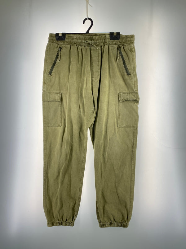 【中古品】【メンズ】 SAPEUR サプール CARGO PANTS カーゴパンツ ボトムス 153-260830-hu-45-min サイズ：XL カラー：カーキグリーン 万代Net店
