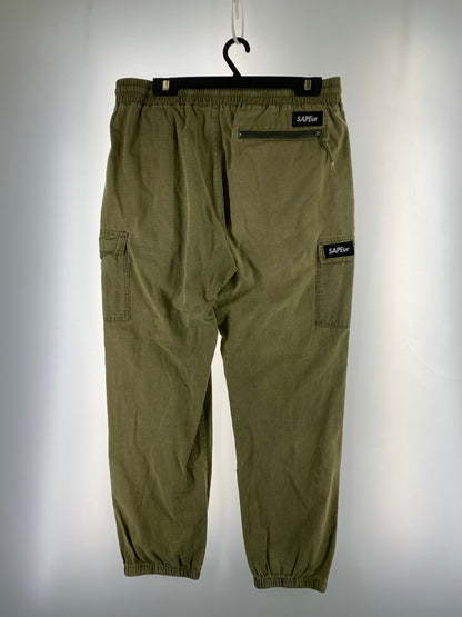 【中古品】【メンズ】 SAPEUR サプール CARGO PANTS カーゴパンツ ボトムス 153-260830-hu-45-min サイズ：XL カラー：カーキグリーン 万代Net店