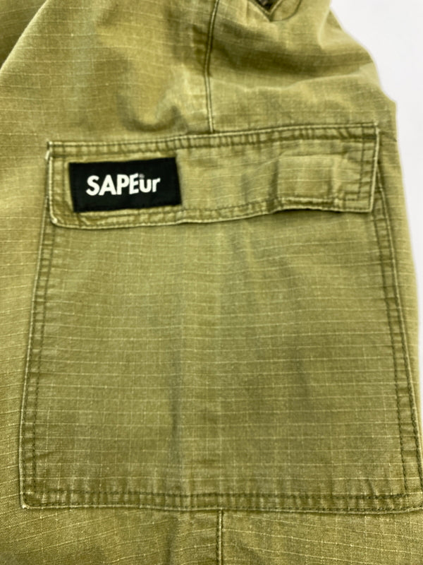 【中古品】【メンズ】 SAPEUR サプール CARGO PANTS カーゴパンツ ボトムス 153-260830-hu-45-min サイズ：XL カラー：カーキグリーン 万代Net店