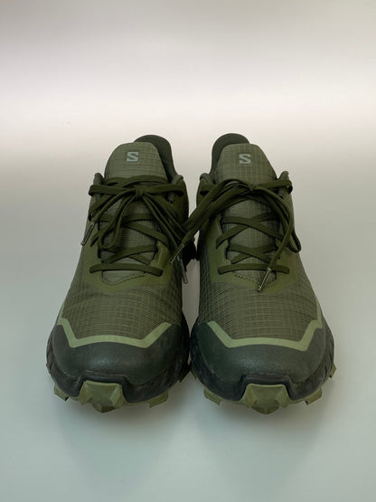 【中古品】【メンズ】 SALOMON サロモン ALPHACROSS 5 GORE-TEX 473103 Aアルファクロス 5 ゴアテックス トレイルランニング シューズ メンズ スニーカー 靴 シューズ 162-260830-em-36-min サイズ：26.5cm カラー：オリーブ 万代Net店