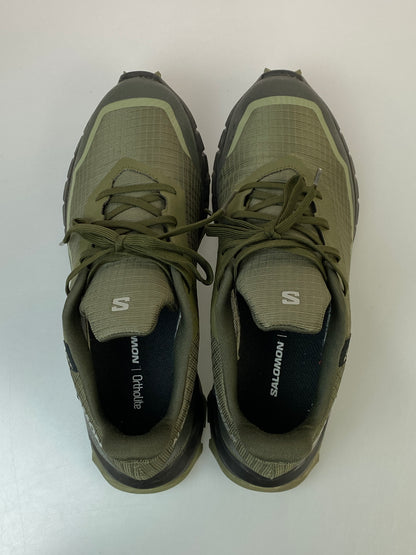 【中古品】【メンズ】 SALOMON サロモン ALPHACROSS 5 GORE-TEX 473103 Aアルファクロス 5 ゴアテックス トレイルランニング シューズ メンズ スニーカー 靴 シューズ 162-260830-em-36-min サイズ：26.5cm カラー：オリーブ 万代Net店