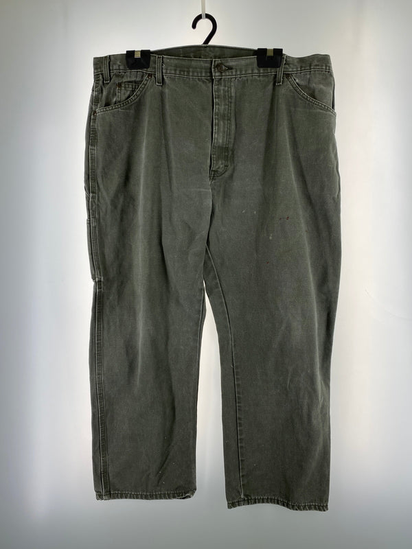 【中古品】【メンズ】 DICKIES ディッキーズ DUCK PAINTER PANTS ダック ペインター パンツ ボトムス 157-260830-hu-49-min サイズ：印字消えの為不明 カラー：グレー系 万代Net店