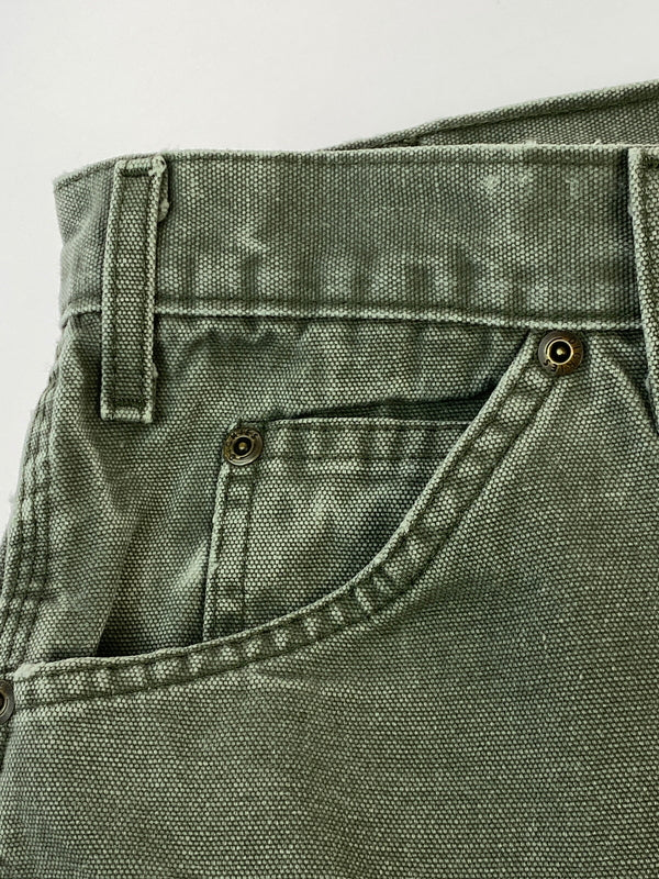 【中古品】【メンズ】 DICKIES ディッキーズ DUCK PAINTER PANTS ダック ペインター パンツ ボトムス 157-260830-hu-49-min サイズ：印字消えの為不明 カラー：グレー系 万代Net店