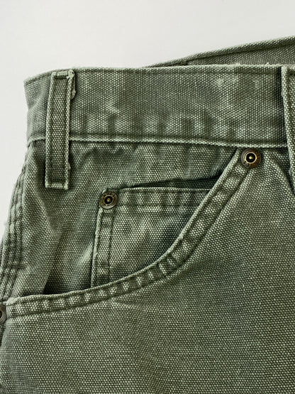 【中古品】【メンズ】 DICKIES ディッキーズ DUCK PAINTER PANTS ダック ペインター パンツ ボトムス 157-260830-hu-49-min サイズ：印字消えの為不明 カラー：グレー系 万代Net店