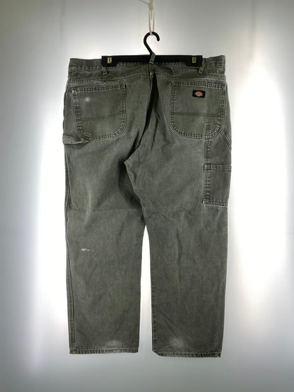 【中古品】【メンズ】 DICKIES ディッキーズ DUCK PAINTER PANTS ダック ペインター パンツ ボトムス 157-260830-hu-49-min サイズ：印字消えの為不明 カラー：グレー系 万代Net店