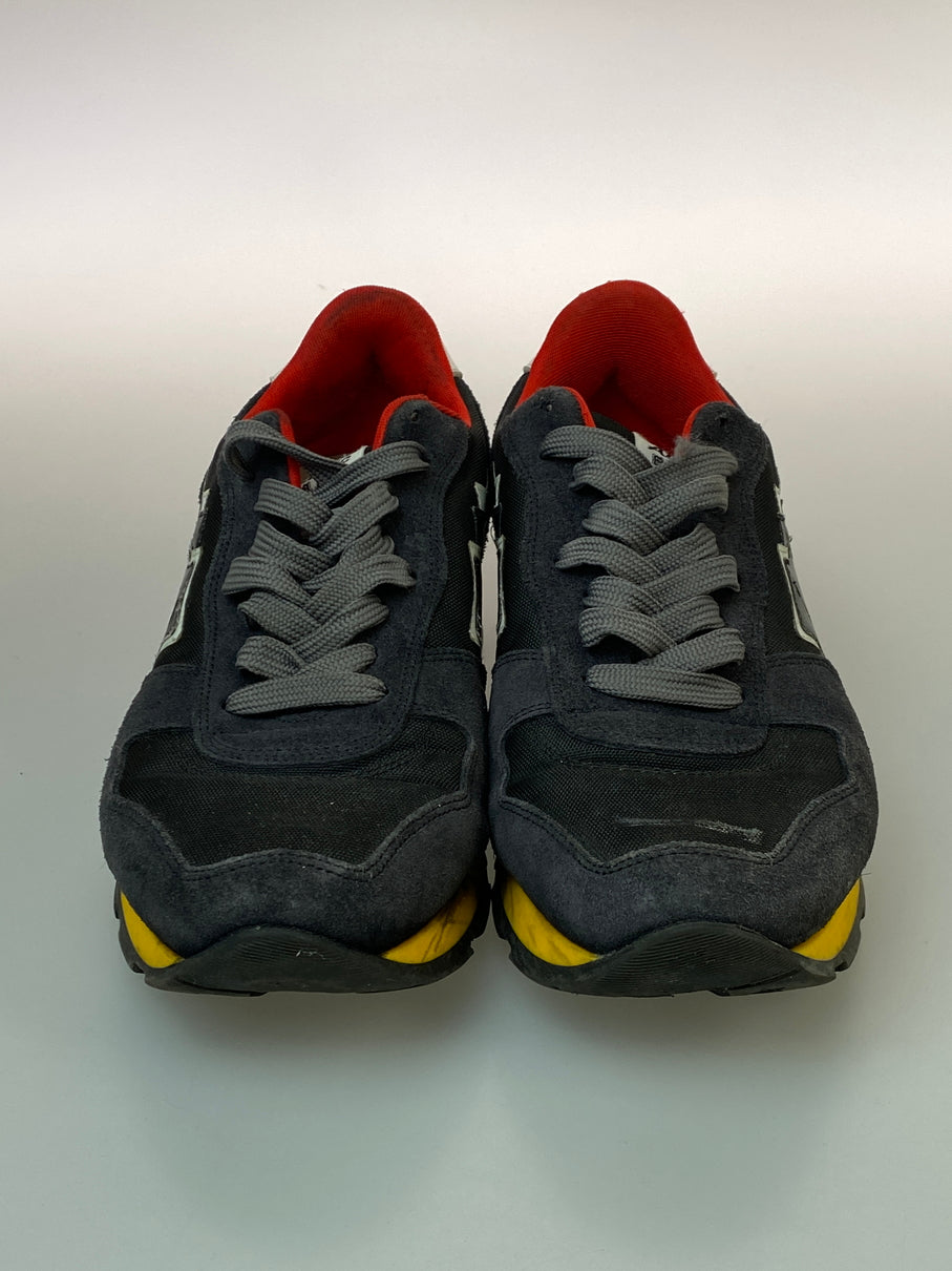 【中古品】【メンズ/レディース】 ATLANTIC STARS アトランティックスターズ LOW CUT SNEAKER ローカット スニーカー メンズ シューズ 靴 163-260830-em-35-min サイズ：42 カラー：ブラック 万代Net店