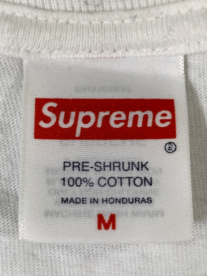 【中古品】【メンズ】 SUPREME シュプリーム SUPUREME FLASH TEE シュプリーム フラッシュティー 半袖 Tシャツ ショートスリーブ 149-260830-hu-25-min サイズ：M カラー：ホワイト 万代Net店